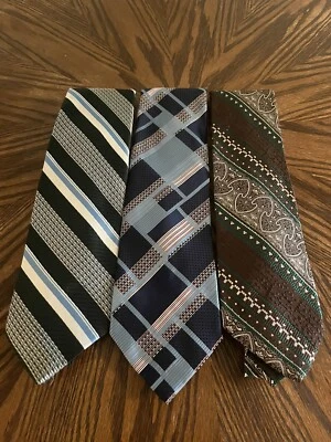 3 Corbata Liebert Hombre Vintage Años 60’s 70’s Poliéster Foto 1 de 2