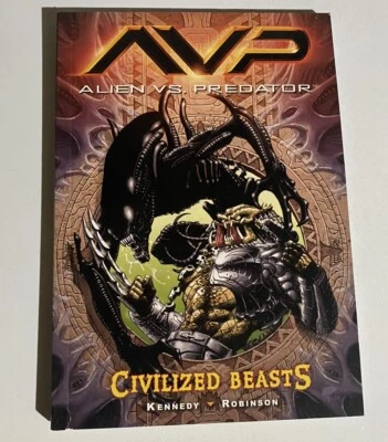 DARK HORSE COMICS AVP ALIEN Vs. PREDATOR CIVILIZED BEASTS Collected Digest TPB - Image 1 of 2