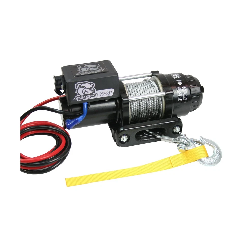 BULLDOG Winch 15017 Winch (3400lb Trailer/Utility with 45 ft. Wire Rope, Roll... - Изображение 1 из 1