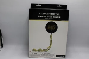 LIMITED EDITION HAPPY BIRTHDAY BALLOON WITH TAIL C1692 - Picture 1 of 8