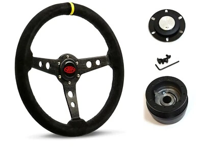 SAAS Steering Wheel SW616OS-S & boss for Toyota Hilux 4 Runner 1981-1988 - image 1 of 4