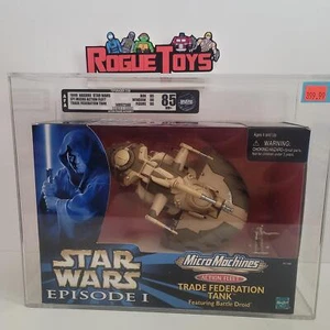 Hasbro Star Wars Episode 1 micro machines action fleet Trade federation AFA - Picture 1 of 2