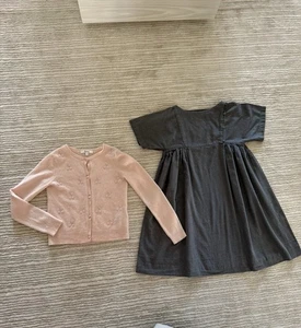 Bonpoint Dress and Cardigan Size 10 years - Picture 1 of 6