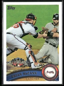 2011 Topps Update #US4 Brian McCann - Picture 1 of 2