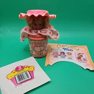 Muñeca Cupcake Kenner 1991 Vintage Fresa Mermelada Pop Muñeca Frutal Elegante - Imagen 1 de 10