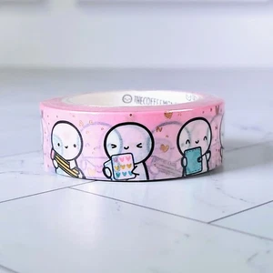 NEU Pink Planning Time 1.0 Washi Klebeband Rolle The Coffee Monsterz Co TCMC - Bild 1 von 1