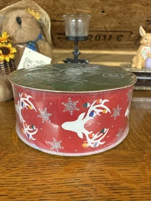 Member's Mark Christmas Premium Wired Ribbon 50 Yards 2.5 in Width With Deer - Image 1 of 4