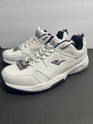 NEW Everlast Sport Jefferson Sneakers Men's 10 1/2 W White Lace Up Memory Foam - Image 1 of 4