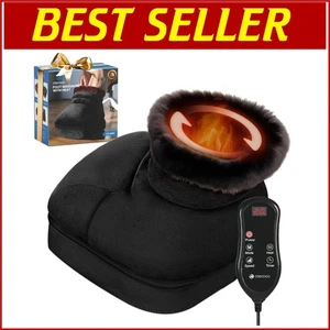 Masajeador de pies con calefacción Shiatsu de lujo - Ideal para fascitis plantar y neuropatía - Imagen 1 de 10