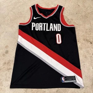 Portland Trail Blazers Damian Lillard #0 Nike Icon Swingman Jersey - 44 Medium - Picture 1 of 11