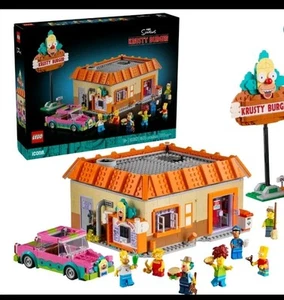 LEGO ICONS 10352 The Simpsons: Krusty Burger In Hand ship in extra box worldwide - Picture 1 of 1