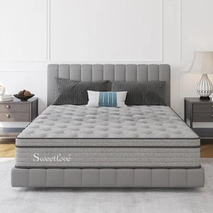 Queen Mattress Bamboo-Charcoal Memory Foam, CertiPUR-US Certified, Fiberglass F - Picture 1 of 11