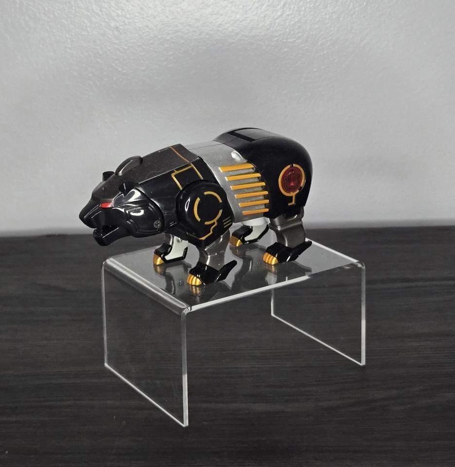 Power Rangers Wild Force Black Bear Wild Zord! ¡Completo con 3X Misles!  Foto 1 de 3
