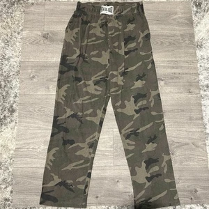 Cargo Camo Trousers NEW GIRL ORDER Khaki Green Size 10 Camouflage Army - Picture 1 of 4