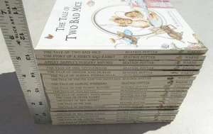 THE TALE OF TWO BAD MICE, MRS. TITTLEMOUSE BY BEATRIX POTTER LOT OF 21 HARDCOVER - Picture 1 of 12