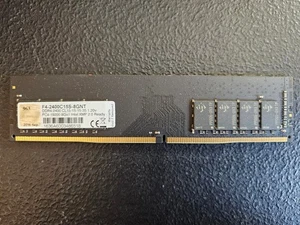 8GB Memory RAM Kit G.Skill F4-2400c15s-8GNT DDR4 2400 CL15-15-15-35 1.20V - Picture 1 of 1