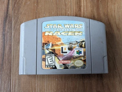 Star Wars Episode 1 Racer N64 (Nintendo 64, 1999) - Tested, Working - Image 1 of 2