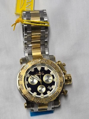 Invicta 32571 Coalitron Forces 钻石石英蓝色三角表盘男士腕表 — 第 1/4 张图片