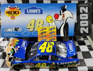 Jimmie Johnson #48 Lowe's LOONEY TUNES REMATCH 2002 Monte Carlo 1:18 P/N 103327 - Picture 1 of 7