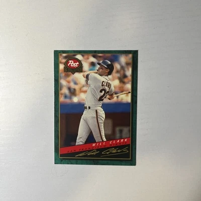 1994 Post Collection - Will Clark #22 - Image 1 of 4