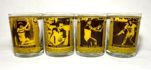 LOS ANGELES STRINGS ~ Set (4) Occhiali Rocks CONNORS, McENROE, NASTASE, TELTSCHER - Foto 1 di 7