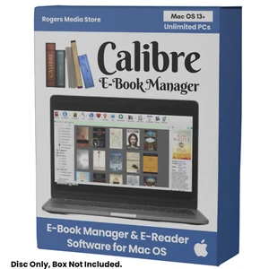Calibre E-Book Manager & E-Reader Software for MAC - CD-ROM (PDF EPUB & More) - Picture 1 of 12