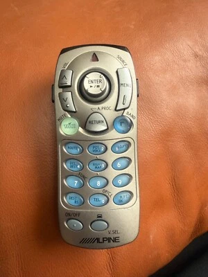 Alpine Car Stereo remote RUE-4141 - SPARES or Repair - Image 1 of 4