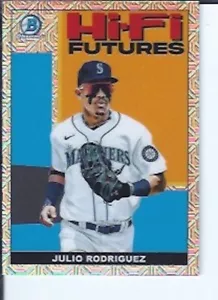 Julio Rodriguez 2022 Bowman Chrome Prospect Mega Box Hi Fi Futures - Picture 1 of 1