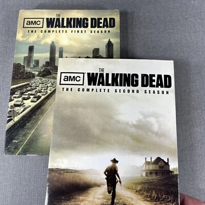 The Walking Dead DVD Lot 2 Seasons 1 & 2 Zombie Horror TV Series Foto 1 de 4