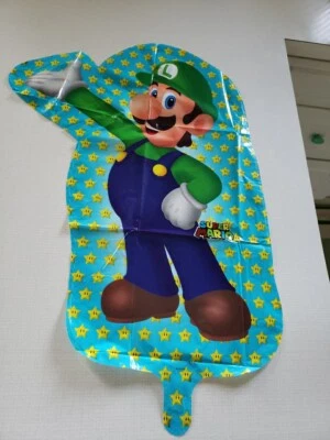 XL Super Big Luigi 27" Helium Balloon Hero Birthday Party Same Day Shipping New - Image 1 of 2