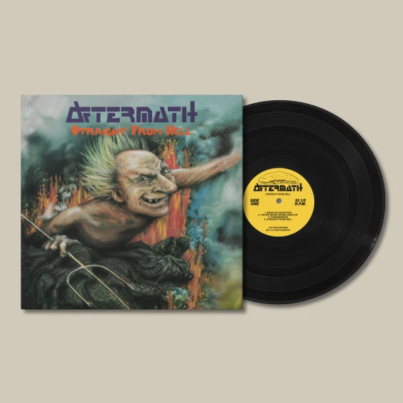 AFTERMATH  - Straight From Hell (LIM.150 BLACK V.*US 80’s POWER/THRASH METAL) - Bild 1 von 1