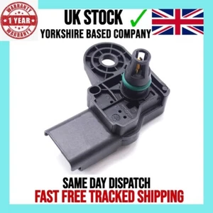 INTAKE MANIFOLD PRESSURE SENSOR FOR CITROEN DS3 DS4 1.4/1.6 VTi 2009-15 1920LW - Picture 1 of 6