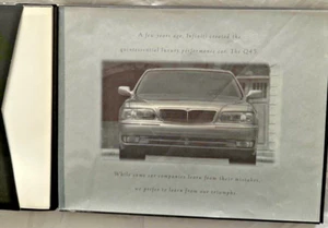 INFINITI Q45 VHS VIDEO SALES KIT - Picture 1 of 1