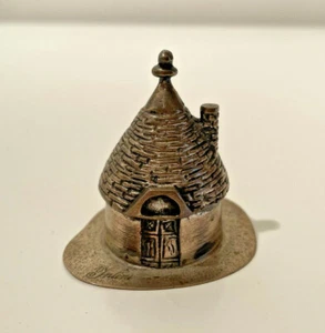 Casa cabaña en miniatura de plata 800 vintage 49 g Intini - Imagen 1 de 8