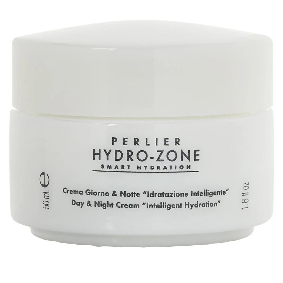 PERLIER Hydro-Zone Smart Hydration Day & Night Face Cream 1.6 oz ~ New & Sealed - Image 1 of 1