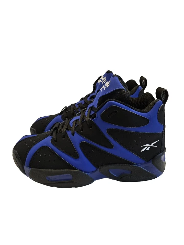 Zapatos/zapatillas para hombre Reebok Kamikaze 1 Mid talla 6 estampado azul V61799 Foto 1 de 4