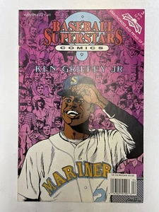 Baseball Superstars Comics: Ken Griffey Jr. #3 Newsstand Cover 1992 - Picture 1 of 7