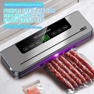 Machine sous Vide pour Aliments Appareil De Mise Sous Vide Stérilisation UV - Zdjęcie 1 z 6