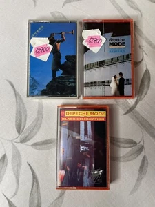Depeche Mode, Set 3 Cassette, Audiocassette, Blistered, Italian - Foto 1 di 4