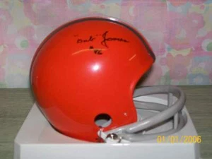 DUB JONES SIGNED CLEVELAND BROWNS MINI HELMET RARE! RIP! - Picture 1 of 1
