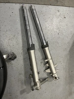 Horquillas delanteras Suzuki GSXR 600 2001-2003 suspensión triple árbol Foto 1 de 4