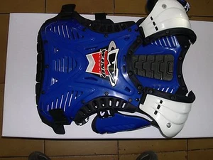 PETTORINA WIND RACEWARE ONE FITS ALL ADULTO TG UNICA BLU  CROSS ENDURO - Picture 1 of 1