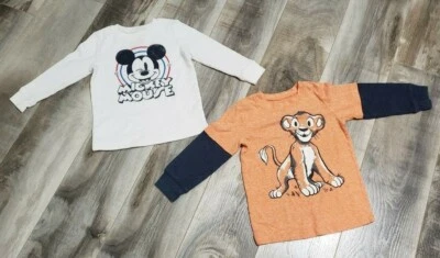 Boys Disney Jumping Beans Sleeve T-shirts Size 24 Months - Image 1 of 2