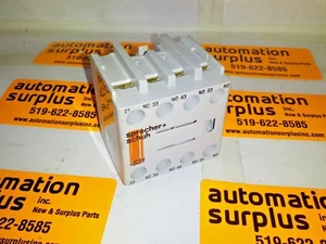 SPRECHER+SCHUH CA7-PV AUXILIARY CONTACT BLOCK 230V 5.5A NEW!! WOW!! - Picture 1 of 3