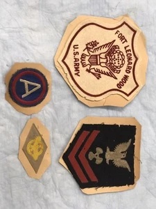 old u.s.a. service patches - Picture 1 of 2