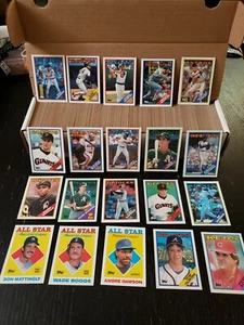 1988 Topps Baseball COMPLETE SET (792) ** in GREAT Condition ** - Picture 1 of 4