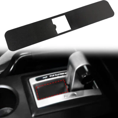  Automatic Shifter Trim Panel Shutter Cover For Ford Mustang 2006 2007 2008 2009 Foto 1 de 4