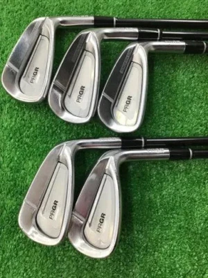 2020 PRGR 02 IRON  6~PW 5PC Diamana R-FLEX IRON SET GOLF CLUB C702 - Image 1 of 4