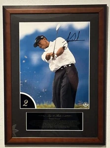 TIGER WOODS signed auto 16x20 photo "Pebble Power” Upper Deck Authenticated UDA. - Picture 1 of 5
