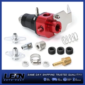 13301 Regulador de Presión de Combustible Universal Motivo Ajustable 3-65psi 3 Puertos 3/8 NPT - Imagen 1 de 15